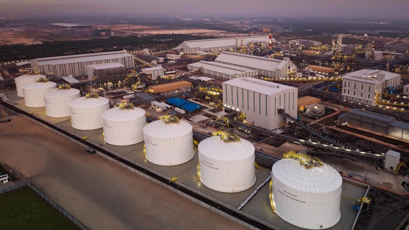 Smelter tembaga PT Freeport Indonesia di Gresik, Jatim. (Dok PT Freeport Indonesia)