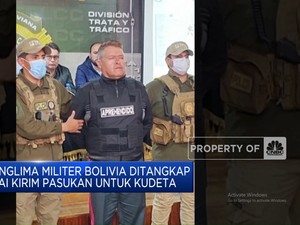 Panglima Militer Bolivia Ditangkap Usai Kirim Pasukan Untuk Kudeta