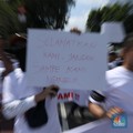 Aksi Demo Buruh Tekstil Tuntut Menteri Jokowi Berani Lawan Mafia Impor