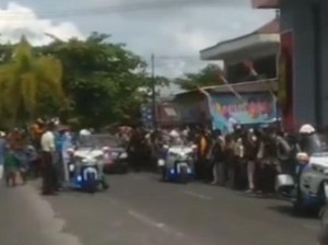 Ambulans Bawa Pasien Disetop Saat Jokowi Lewat di Sampit Tak Nyalakan Rotator