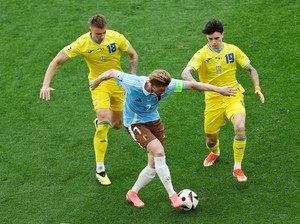 Euro 2024: Ukraina Vs Belgia Selesai Tanpa Pemenang
