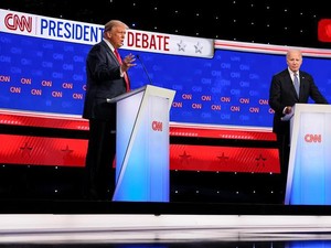 Serangan Keras Biden Tuding Trump Tidur dengan Bintang Porno