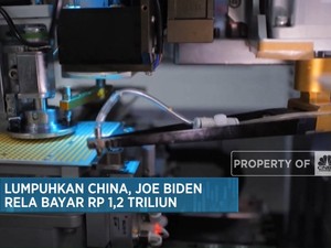 Video: Lumpuhkan China, Joe Biden Rela Bayar Rp 1,2 Triliun