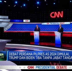 Video: Debat Perdana Pilpres AS, Trump & Biden Tiba Tanpa Jabat Tangan