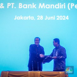 Perluas Layanan Perbankan, Bank Mandiri dan CT Corp Teken Kerja Sama
