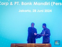 Perluas Layanan Perbankan, Bank Mandiri dan CT Corp Teken Kerja Sama