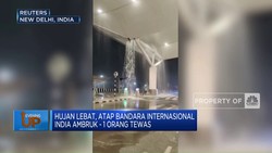 Hujan Lebat, Atap Bandara Internasional India Ambruk dan 1 Orang Tewas
