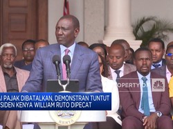 Video: Usai Pajak Dibatalkan, Demonstran Tuntut Presiden Kenya Dipecat