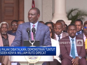 Video: Usai Pajak Dibatalkan, Demonstran Tuntut Presiden Kenya Dipecat