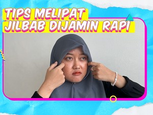 KuTips: Tutorial Melipat Jilbab Square agar Tak Bergaris