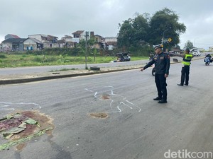 2 Personel Drumband di Sukabumi Tewas Diserempet Bus