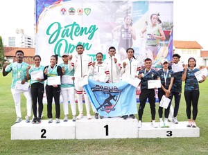 Papua Athletics Center Raih Tujuh Medali di Jateng Open 2024