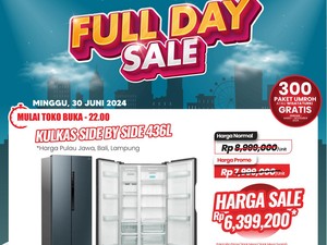 Buruan Merapat ke Transmart Full Day Sale, Ada Kulkas Diskon Rp 2,6 Jutaan