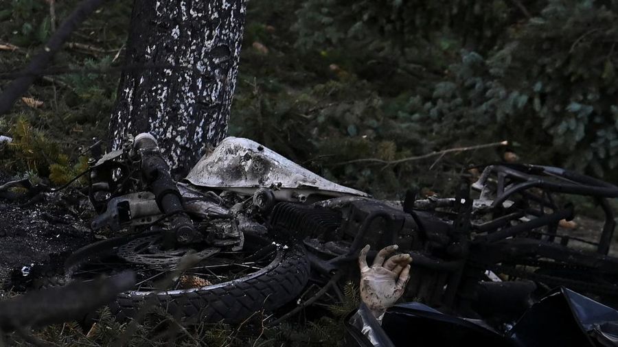 Kondisi pasca serangan rudal Rusia di kota Vilniansk, wilayah Zaporizhzhia, Ukraina, Sabtu (29/6/2024). (REUTERS/Stringer)