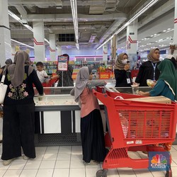 Gaskeun Bunda! Transmart Banting Harga Minyak Goreng & Susu nih
