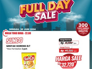 Belanja Bulanan Makin Hemat di Transmart Full Day Sale, Cek Daftarnya