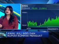 Video: Awal Juli, IHSG & Rupiah Kompak Menguat