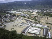 Daratan Jadi Sungai, Potret Swiss Dihantam Banjir Bandang