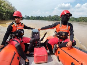 Sopiuddin Hilang Saat Mandi di Sungai Komering, Korban Masih Dicari