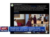Prabowo Operasi Cedera Kaki Hingga Harga BBM Belum Ada Perubahan