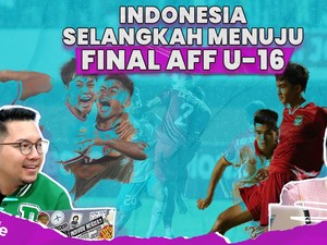 Indonesia Selangkah Menuju Final AFF U-16