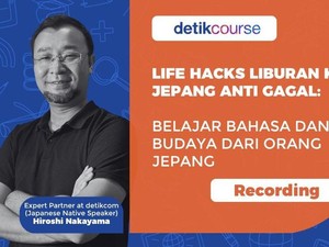 Dapatkan Panduan Lengkap Liburan ke Jepang di Kelas Bahasa detikCourse!