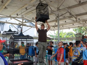 687 Kicau Mania Meriahkan HUT ke-78 Bhayangkara di Jombang