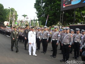 Dihadiri Pj Bupati, Polres Bogor Gelar Upacara Hari Bhayangkara Ke-78