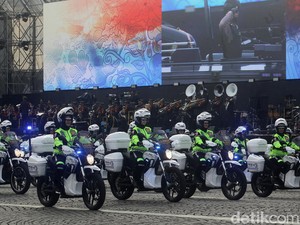 Ada Puncak Hari Bhayangkara Ke-79 di Monas, Hindari Rute-rute Ini