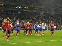 Potret Timnas Inggris dan Spanyol Lolos ke Perempat Final Piala Eropa