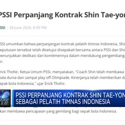 Video: Sah! PSSI Perpanjang Kontrak Shin Tae-Yong