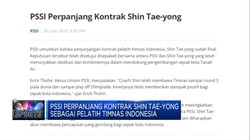 Video: Sah! PSSI Perpanjang Kontrak Shin Tae-Yong
