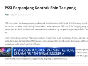  Sah! PSSI Perpanjang Kontrak Shin Tae-Yong