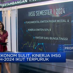 Video: Ekonomi Sulit, Kinerja IHSG 1H-2024 Ikut Terpuruk