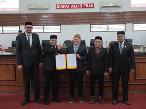 DPR Kabupaten Aceh Besar Setujui Qanun Pertanggungjawaban APBK 2023