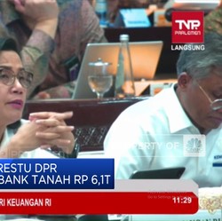 Video: Menkeu Minta Restu DPR Suntik BUMN & Bank Tanah Rp 6,1 Triliun
