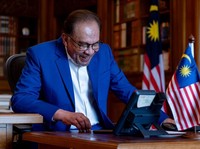 Anwar Ibrahim Telepon Prabowo, Malaysia-RI Siap Kirim Tentara ke Gaza