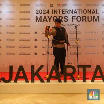 Potret Pengamanan Ketat Jelang 2024 International Mayors Forum