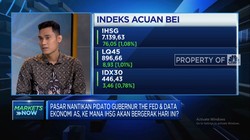 Pidato Gubernur The Fed Dinanti, IHSG Bisa Lanjutkan Tren Penguatan?