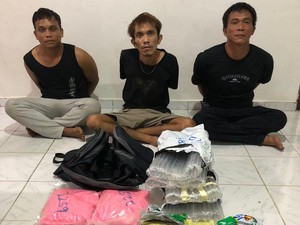 5 Penyelundup Narkoba Ditangkap usai Lawan Ombak dari Malaysia ke Riau