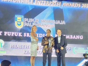 Program SESERA Bawa Pusri Raih Penghargaan Tingkat Asia