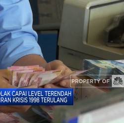 Rupiah Capai Level Terendah Picu Kekhawatiran Krisis 1998 Terulang