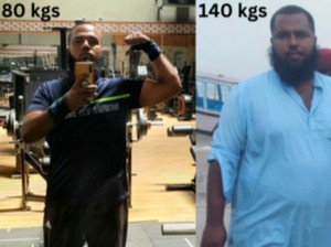 Modal Konsisten Makan Sehat, Pria Ini Sukses Turun BB 60 Kilogram