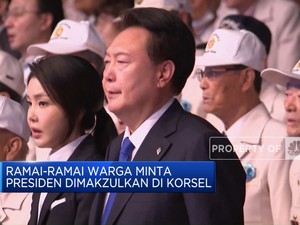  Ramai Warga Korsel Minta Presiden Dimakzulkan