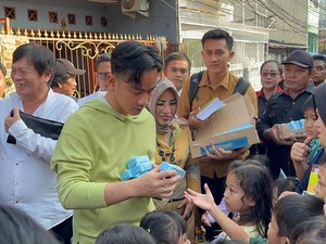 Gibran Janji Perhatikan Kawasan Kumuh hingga Banjir di Jakarta