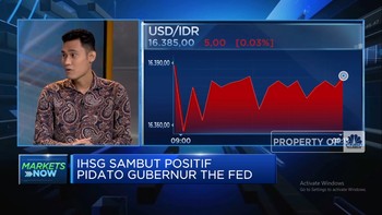 Video: Respon Pidato Gubernur The Fed, IHSG & Rupiah Kompak Menguat