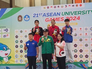 Taekwondo Indonesia Rebut 4 Emas di ASEAN University Games 2024