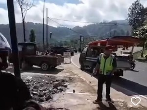 Dishub Cek Lapak PKL Puncak Dibongkar Jadi Tempat Parkir, Ini Hasilnya