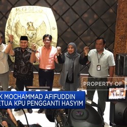 Mochammad Afifuddin Ditunjuk Jadi Plt Ketua KPU Gantikan Hasyim