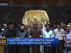 Video: Hasyim Asy'ari Minta Maaf Usai Diberhentikan DKPP